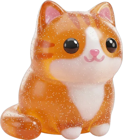 Max, the orange cat, one of the pets in Gomis World Tour.
